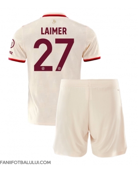Bayern Munich Konrad Laimer #27 Echipament de Fotbal Replică 2024-25 Copii Treilea (+ Șorturi)